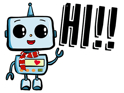 sticker robot 1