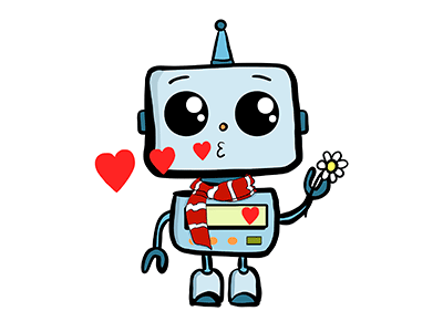 sticker robot 3