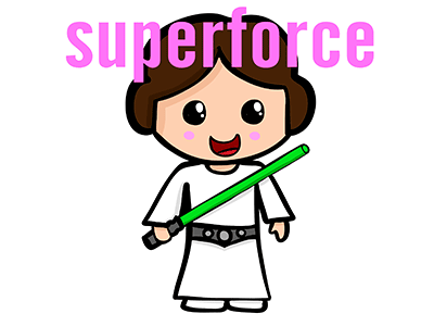 sticker superforce 1